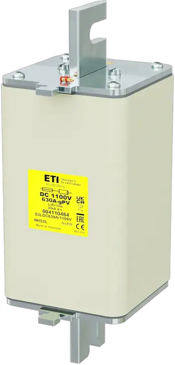 Obraz NHS3L gPV 630A/1100V DC