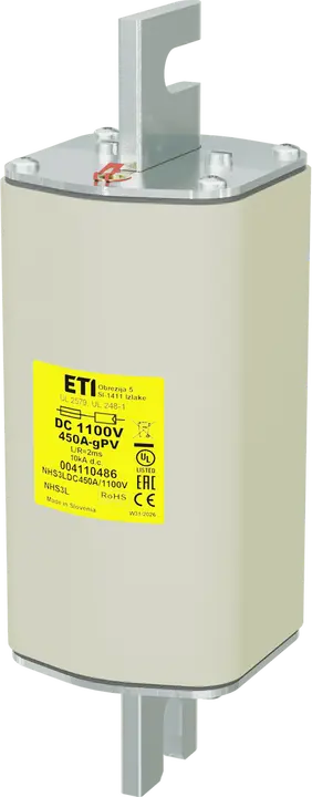 Obraz NHS3L gPV 450A/1100V DC UL
