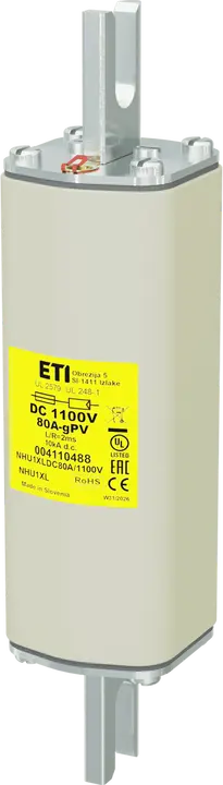 Obraz NHU1XL gPV 80A/1100V DC UL