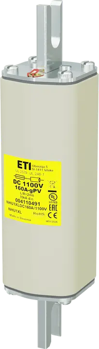 Obraz NHU1XL gPV 160A/1100V DC UL