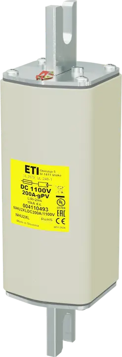 Obraz NHU2XL gPV 200A/1100V DC UL