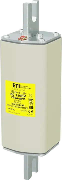 Obraz NHU2XL gPV 250A/1100V DC UL