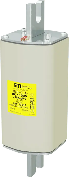 Obraz NHU3L gPV 315A/1100V DC UL