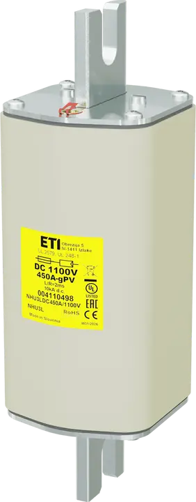 Obraz NHU3L gPV 450A/1100V DC UL