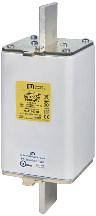 Obraz NH3L gPV 400A/1500V DC UL