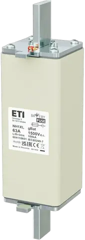 NH1XL gBat 63A/1500V DC
