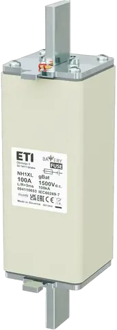 NH1XL gBat 100A/1500V DC