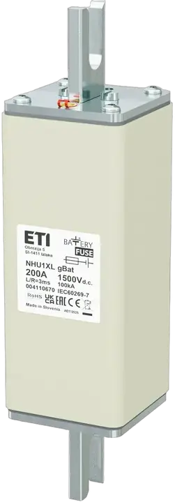 Obraz NHU1XL gBat 200A/1500V DC