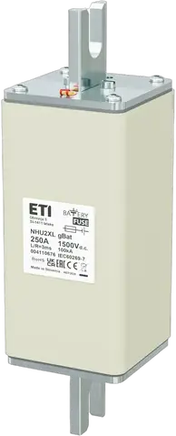NHU2XL gBat 250A/1500V DC