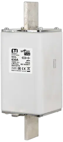 NH3L gBat 450A/1500V DC