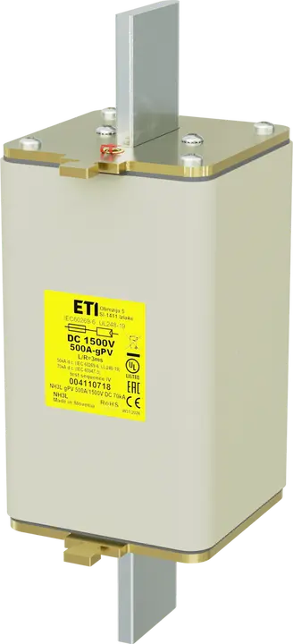 Obraz NH3L gPV 500A/1500V DC 70kA