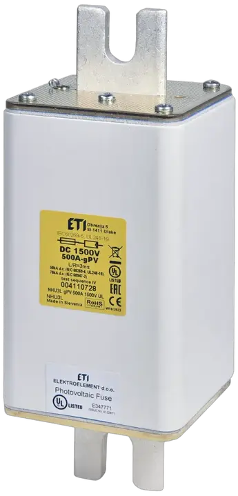 Obraz NHU3L gPV 400A/1500V DC 70kA