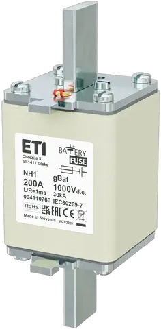 NH1 gBat 200A/1000V DC