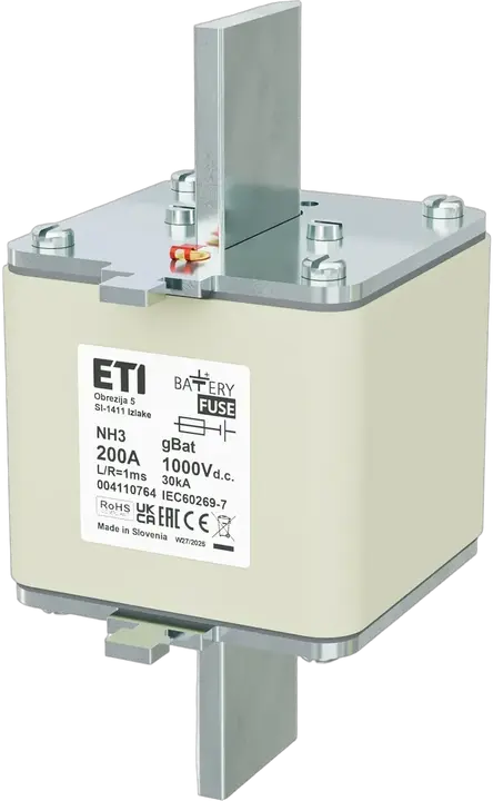Obraz NH3 gBat 200A/1000V DC