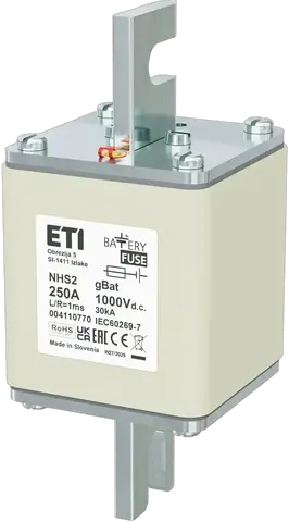 NHS2 gBat 250A/1000V DC