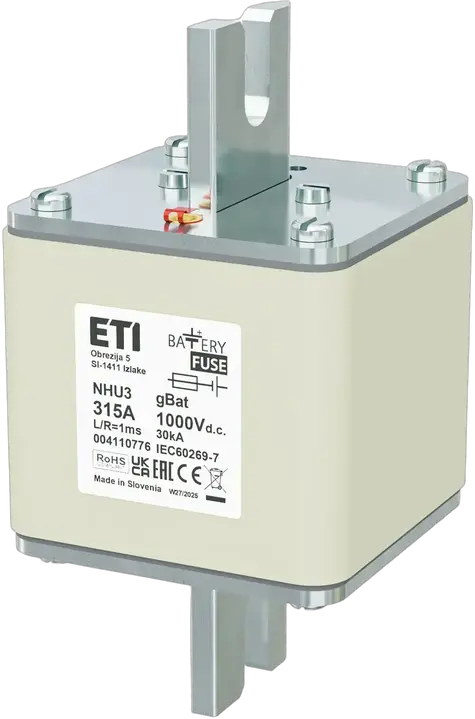 Obraz NHU3 gBat 315A/1000V DC