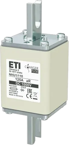 Obraz NHU1/110 aR 125A/1000V DC