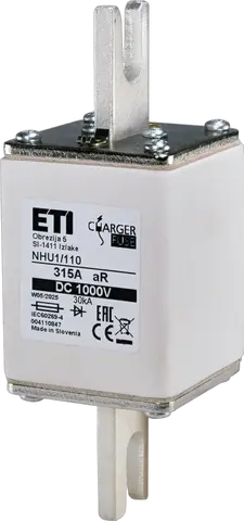 NHU1/110 aR 315A/1000V DC