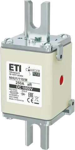 NHU1/110/M aR 250A/1000V DC
