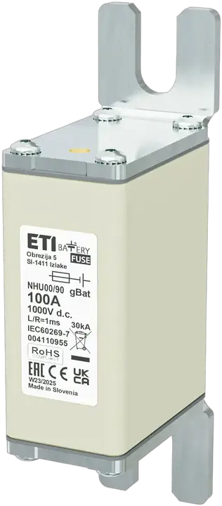 Obraz NHU00/90 gBat 100A/1000V DC