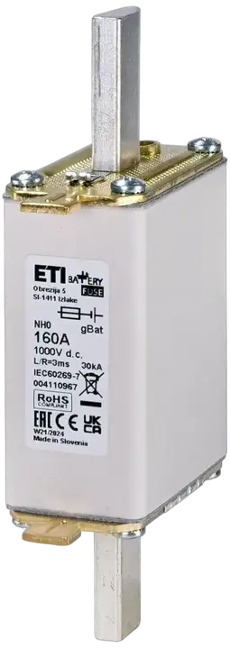 Obraz NH0 gBat 50A/1000V DC