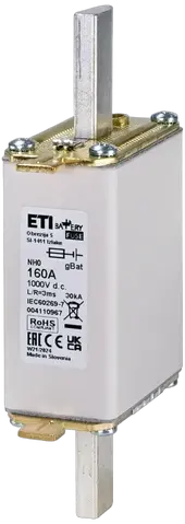 NH0 gBat 160A/1000V DC