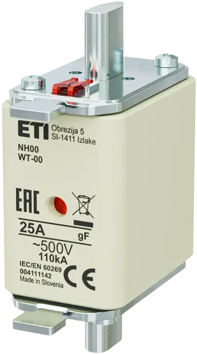 Obraz NH00 gF 25A/500V G