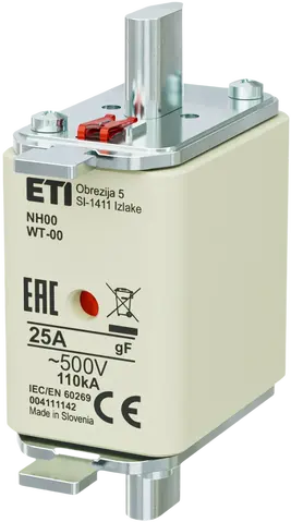 Obraz NH00 gF 25A/500V G