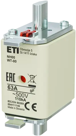 Obraz NH00 gF 63A/500V G