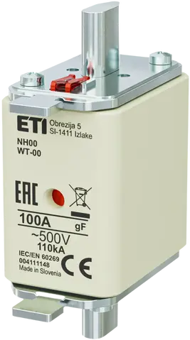 Obraz NH00 gF 100A/500V G