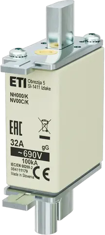 Obraz NH000/K gG 32A/690V