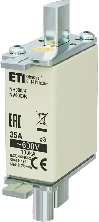 Obraz NH000/K gG 35A/690V
