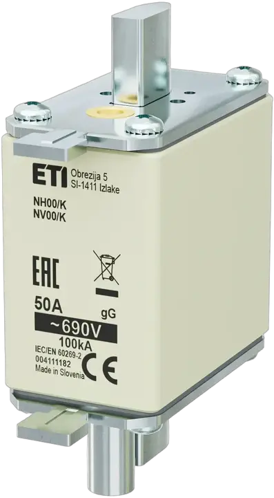 Obraz NH00/K gG 50A/690V