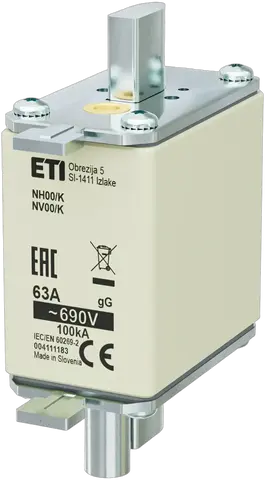 Obraz NH00/K gG 63A/690V