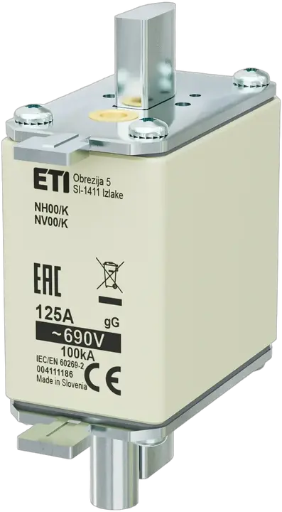 Obraz NH00/K gG 125A/690V