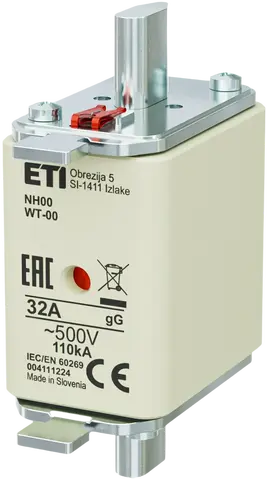 NH00 gG 32A/500V G