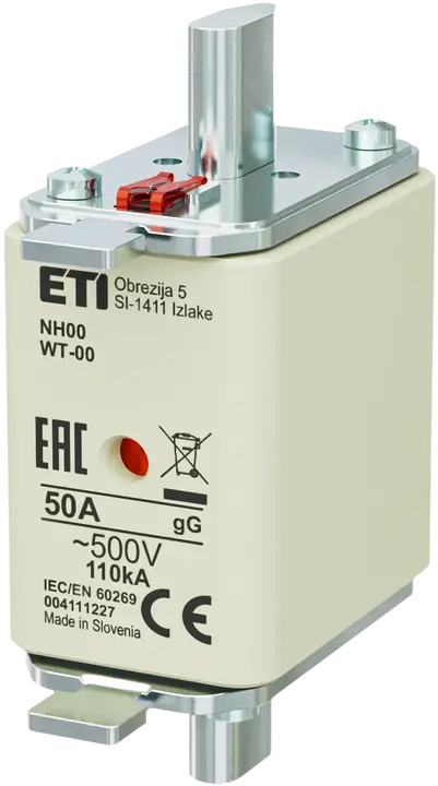 Obraz NH00 gG 50A/500V G