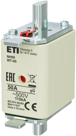 NH00 gG 50A/500V G