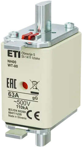 NH00 gG 63A/500V G