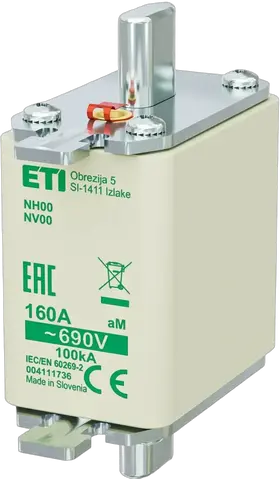 Obraz NH00 aM 160A/690V
