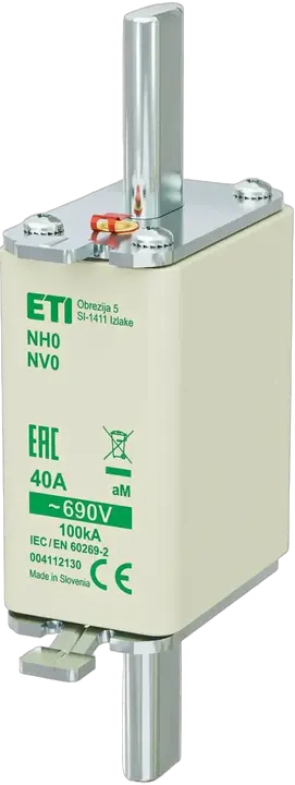 Obraz NH0 aM 40A/690V