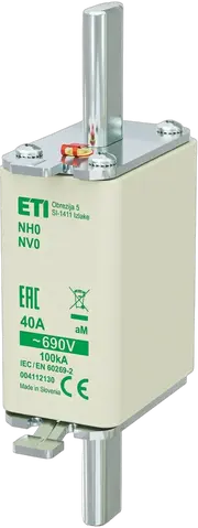 Obraz NH0 aM 40A/690V