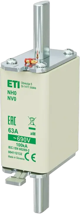 Obraz NH0 aM 63A/690V