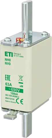 Obraz NH0 aM 63A/690V