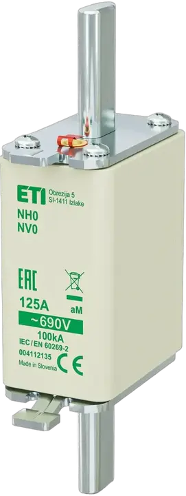 Obraz NH0 aM 125A/690V