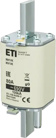 NH1/K gG 80A/690V