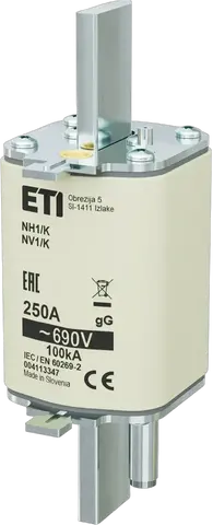 NH1/K gG 250A/690V