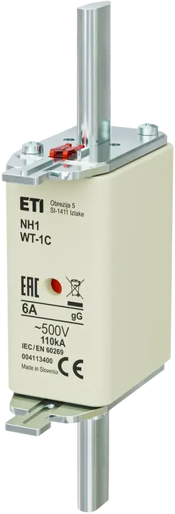 Obraz NH1C gG 6A/500V G