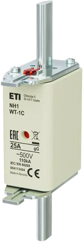 NH1C gG 25A/500V G