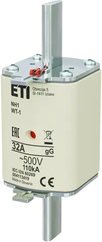 NH1 gG 32A/500V G